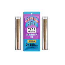 Load image into Gallery viewer, Chief Stix THC-A Pre-Rolls 2pk
