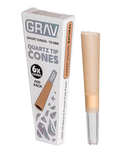Load image into Gallery viewer, GRAV Short Kings Quartz Tip Cones
