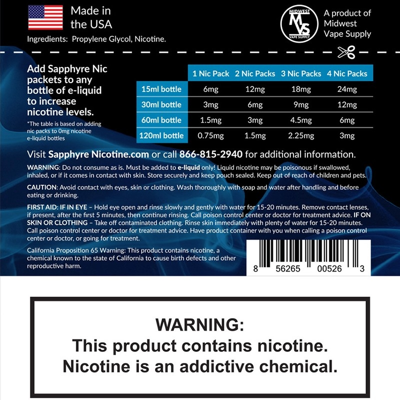 Sapphyre Nic Additive