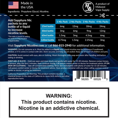 Sapphyre Nic Additive