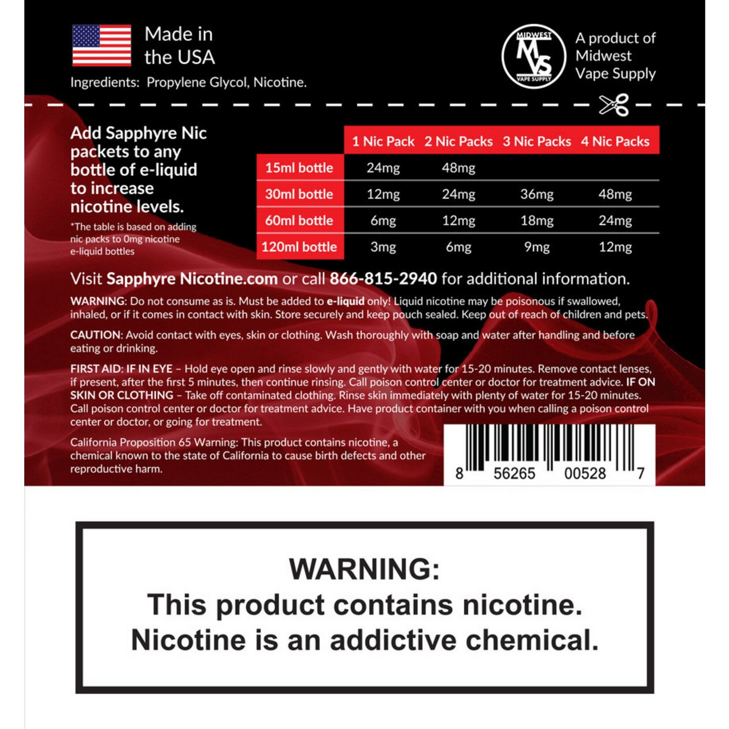 Sapphyre Nic Additive