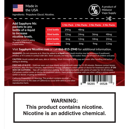 Sapphyre Nic Additive